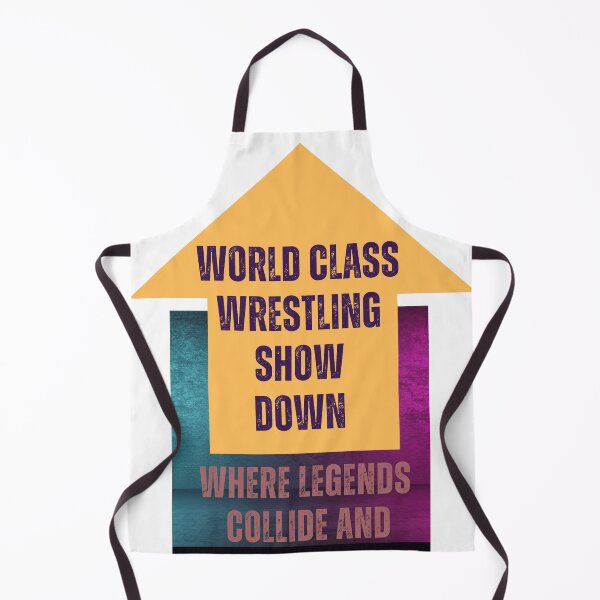 Item preview, World Class Wrestling Showdown - Where Legends Collide and History is Made designed and sold by DesignDistrict7.