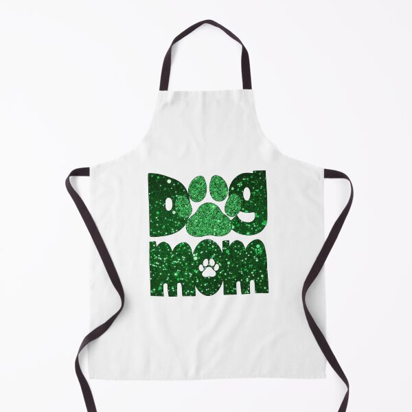 Item preview, Dog Mom Green Glitter designed and sold by HeidiMyersArt.