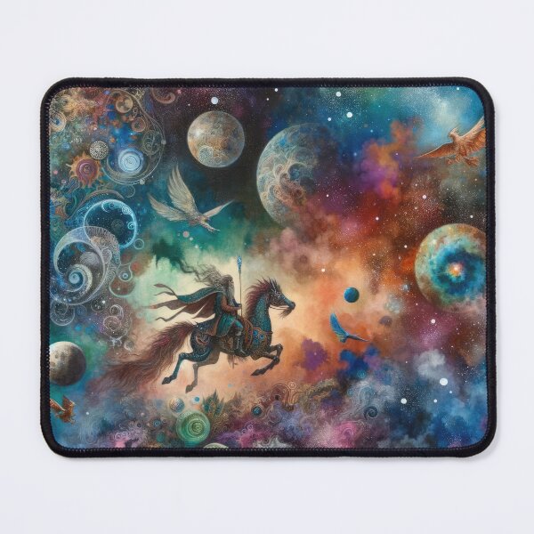 Item preview, Galactic Dragon Ride: A Mythical Sci-Fi Fantasy designed and sold by SunkenCost.