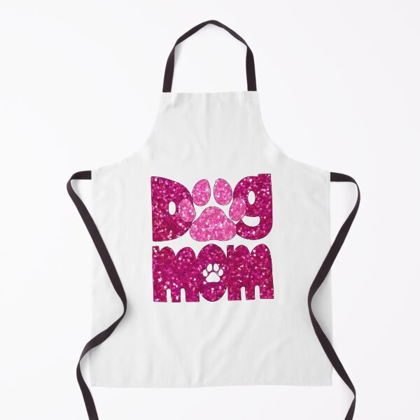 Item preview, Dog Mom Pink Glitter designed and sold by HeidiMyersArt.