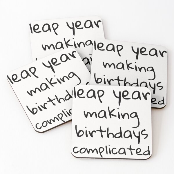 Item preview, Funny leap year design - Making Birthdays Complicated designed and sold by NeaftyFinds.