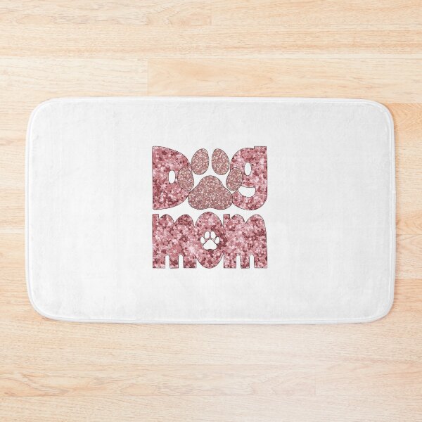 Item preview, Dog Mom Rose Gold Glitter designed and sold by HeidiMyersArt.