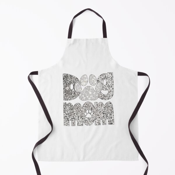 Item preview, Dog Mom Silver Glitter designed and sold by HeidiMyersArt.