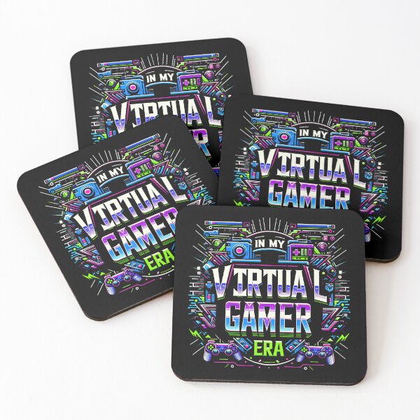 Item preview, Virtual Reality Gamer tshirt  Nerd Neon Gaming Rush tshirt : Vibrant Virtual Gamer Era Design Tshirt  designed and sold by MAPDDesigns.