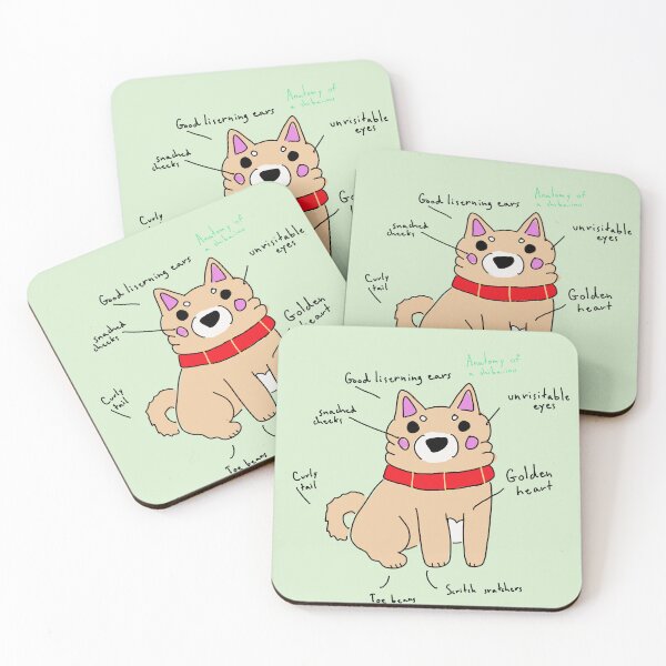 Item preview, Anatomy of a shiba-inu designed and sold by Animal-Barn.