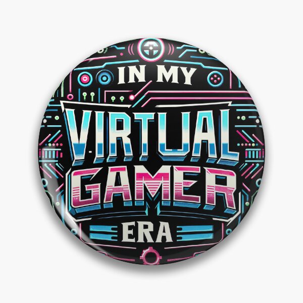 Item preview, Virtual Reality Gamer tshirt  Nerd Neon Gaming Rush tshirt : Vibrant Virtual Gamer Era Design Tshirt  designed and sold by MAPDDesigns.
