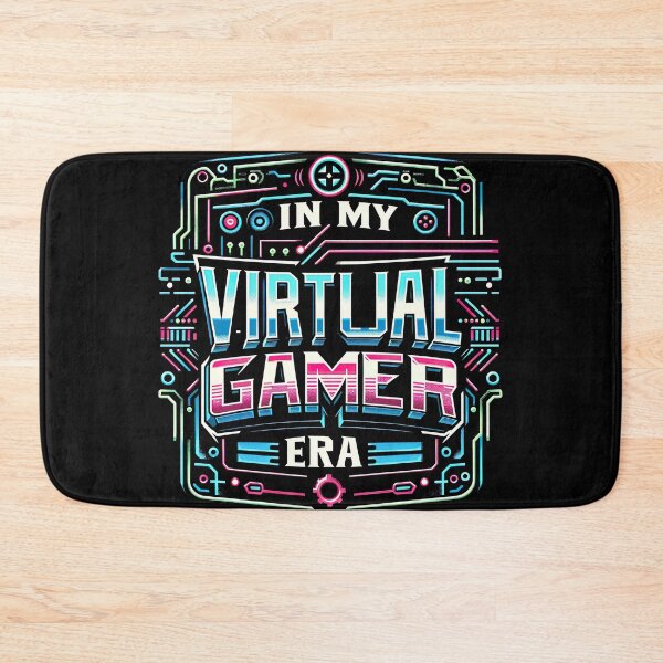 Item preview, Virtual Reality Gamer tshirt  Nerd Neon Gaming Rush tshirt : Vibrant Virtual Gamer Era Design Tshirt  designed and sold by MAPDDesigns.