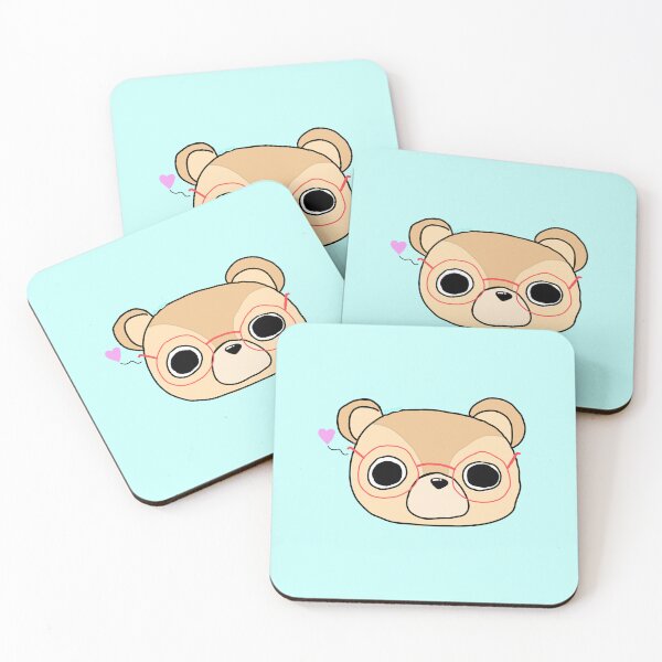 Item preview, Glasses bear designed and sold by Animal-Barn.