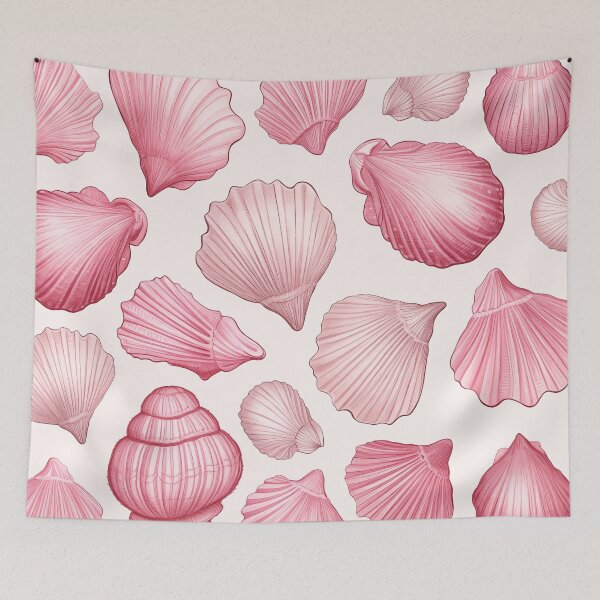 Item preview, Rose seashells III designed and sold by hamptonstyle.