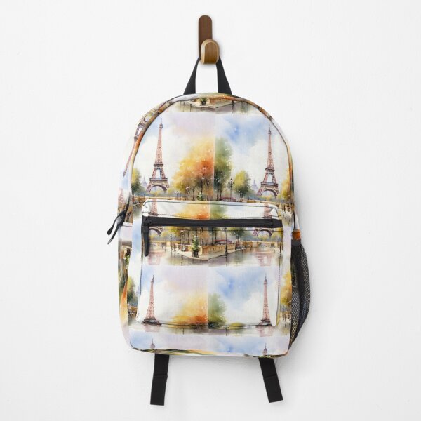 Item preview, Paris Nostalgia in Watercolor - Vintage Eiffel Tower Elegance designed and sold by Silver Medal.