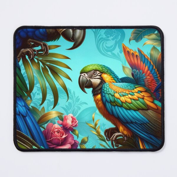 Item preview, Colorful Parrots in Tropical Bliss designed and sold by mymagicstoreus.