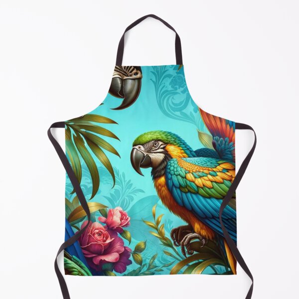 Item preview, Colorful Parrots in Tropical Bliss designed and sold by mymagicstoreus.