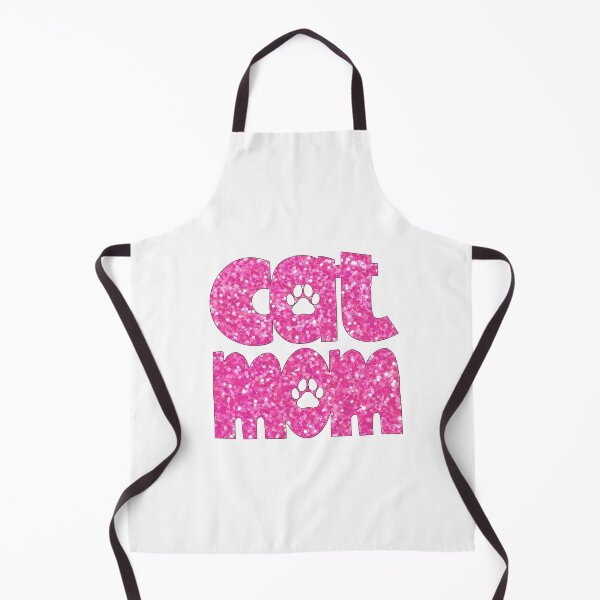 Item preview, Cat Mom Pink Glitter designed and sold by HeidiMyersArt.