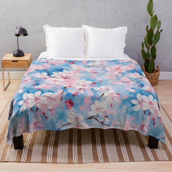 Item preview, Whimsical Cherry Blossom Dances 2 - Impressionist Floral Pattern designed and sold by HAL2501.