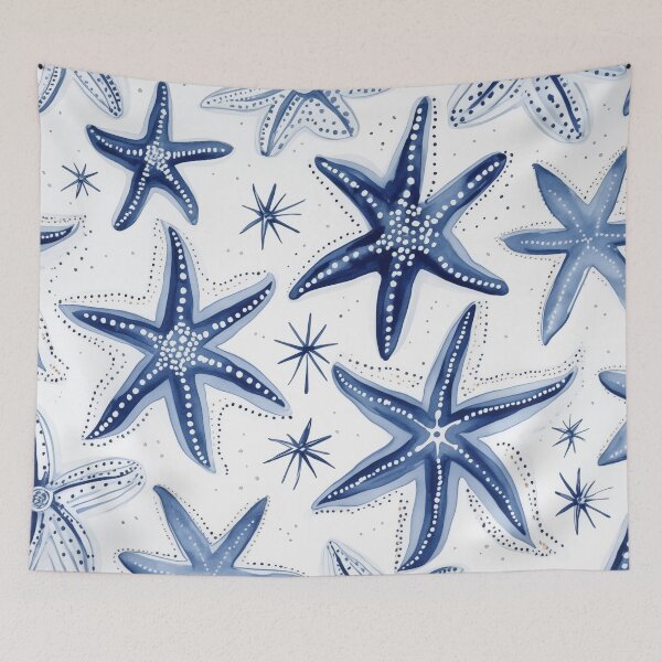 Item preview, Coastal starfish II designed and sold by hamptonstyle.