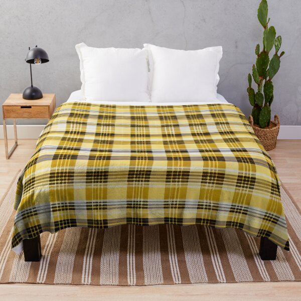 Item preview, Yellow, black and White Modern Plaid! designed and sold by ZipperDragon88.