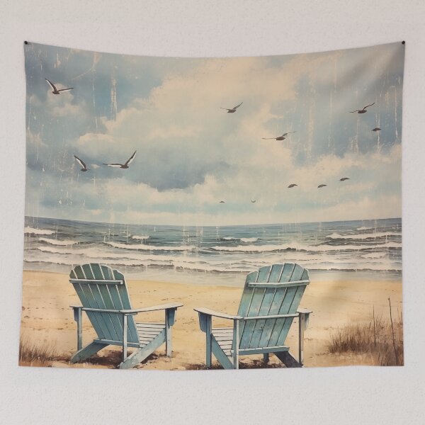 Item preview, Vintage beach designed and sold by hamptonstyle.
