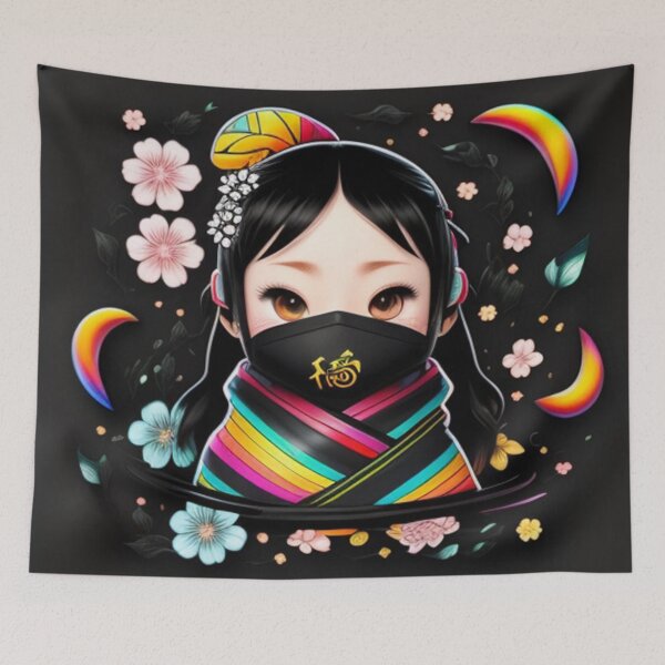 Item preview, Cute little ninja  designed and sold by Roxburylane.