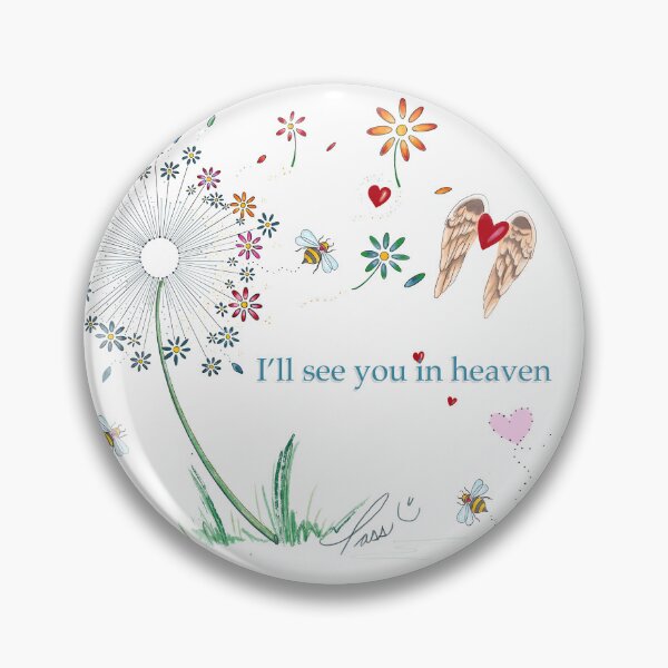 Item preview, See you in heaven handmade by Pascale Breton designed and sold by Pascale Breton.