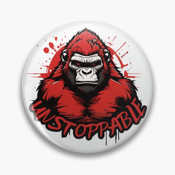 Item preview, Rude Gorilla Design - Unstoppable designed and sold by GeoArtAdventure.