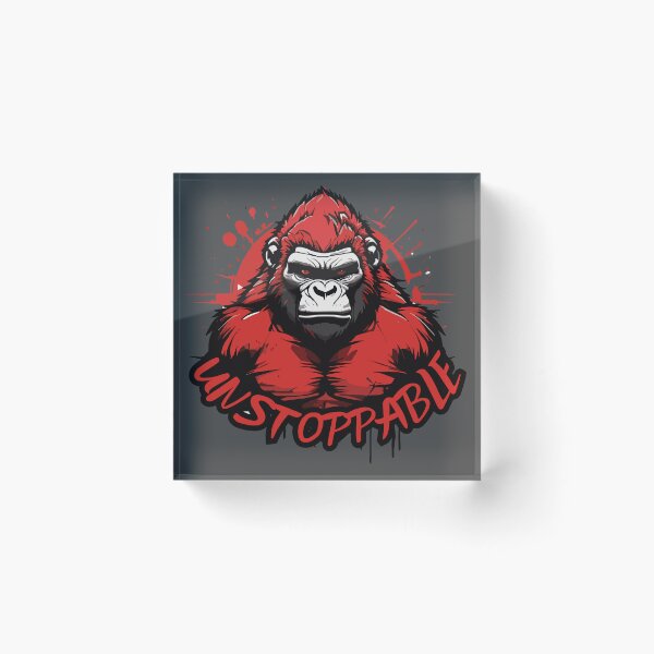Item preview, Rude Gorilla Design - Unstoppable designed and sold by GeoArtAdventure.