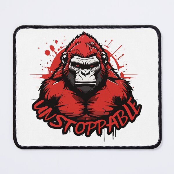 Item preview, Rude Gorilla Design - Unstoppable designed and sold by GeoArtAdventure.