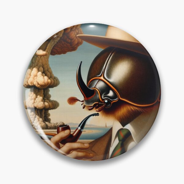 Item preview, Robug Oppenheimer designed and sold by Labcoat Legends.
