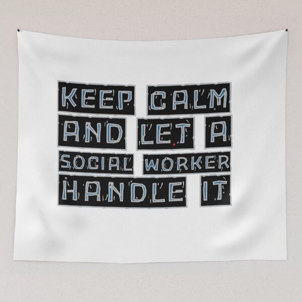 Item preview, Keep Calm Social Worker Handle It Funny designed and sold by prsagar01.
