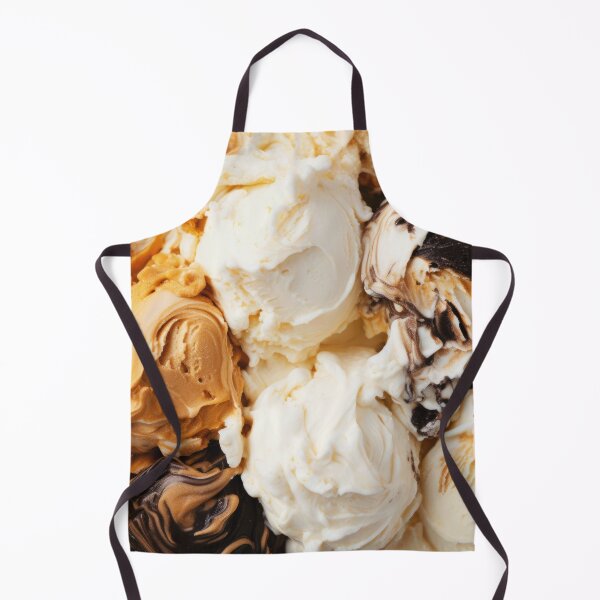 Item preview, Sundae Symphony - Vanilla and Chocolate Icecream Art designed and sold by lematworks.