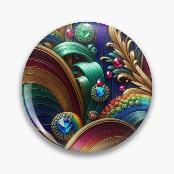 Item preview, Resplendent Jeweled Color Swirls designed and sold by mymagicstoreus.