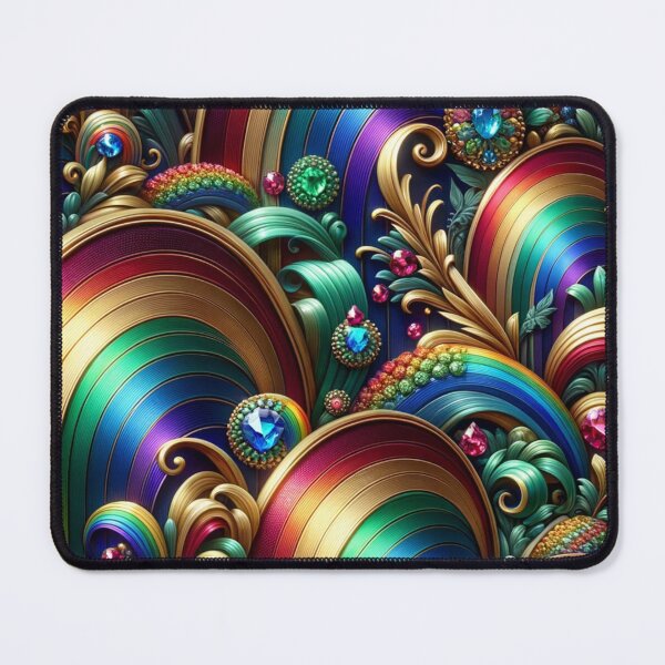 Item preview, Resplendent Jeweled Color Swirls designed and sold by mymagicstoreus.