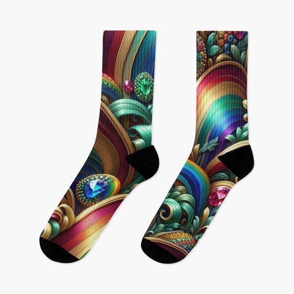 Item preview, Resplendent Jeweled Color Swirls designed and sold by mymagicstoreus.