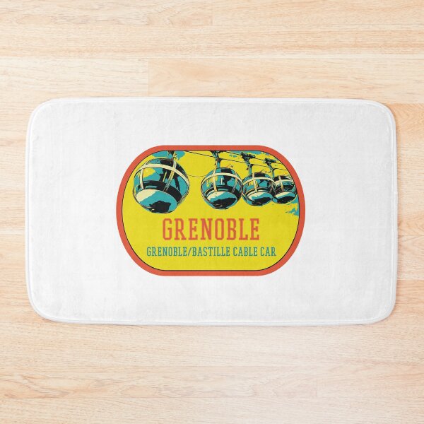 Item preview, Illustrated Grenoble Cable Car Print - Iconic Alpine Views designed and sold by Lemomo-artworks.