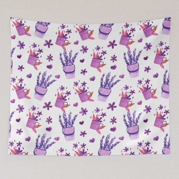 Item preview, Provence lavender watercolor designed and sold by pinkyfish1010.