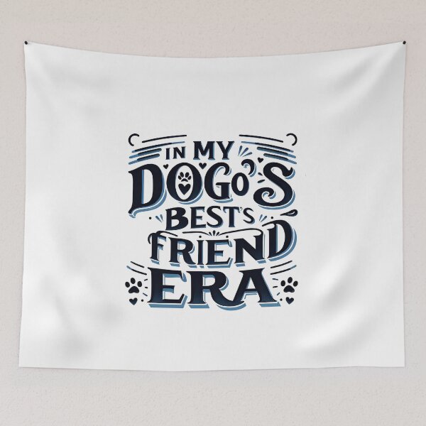 Item preview, In My Dogs Bestfriend Era Dog Owner Puppy Lover Women Mom Life T-Shirt designed and sold by MAPDDesigns.