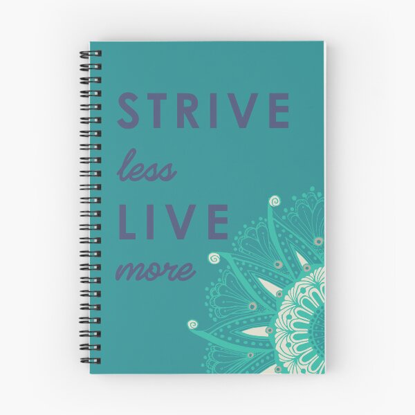 Item preview, Strive Less live More inspirational quote designed and sold by halynadee.