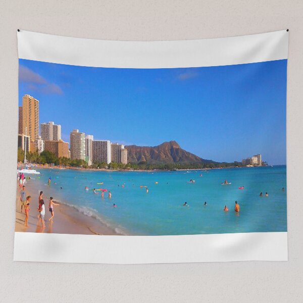 Aperçu de l'œuvre Diamond Head and sand créée et vendue par R-F-B.