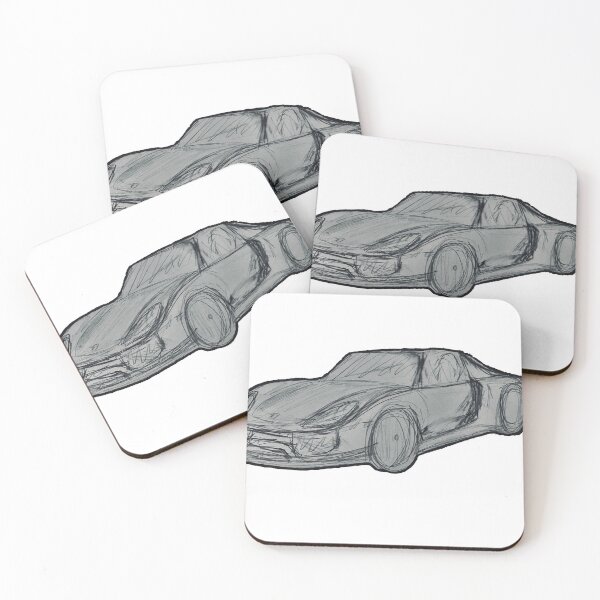 Item preview, Porsche 918 Pencil Sketch designed and sold by randoridesbikes.