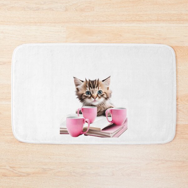 Item preview, Cat Drinks Coffee Funny designed and sold by MatthewViews.