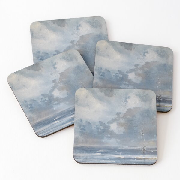 Item preview, Lone Boat In Tasman Bay (New Zealand) designed and sold by downunder-gal.