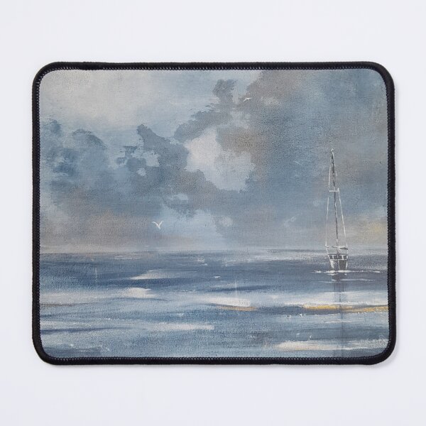 Item preview, Lone Boat In Tasman Bay (New Zealand) designed and sold by downunder-gal.