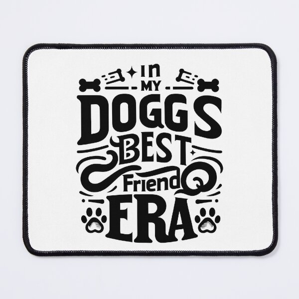 Item preview, In My Dogs Best friend Era Dog Owner Puppy Lover Women Mom Life T-Shirt designed and sold by MAPDDesigns.