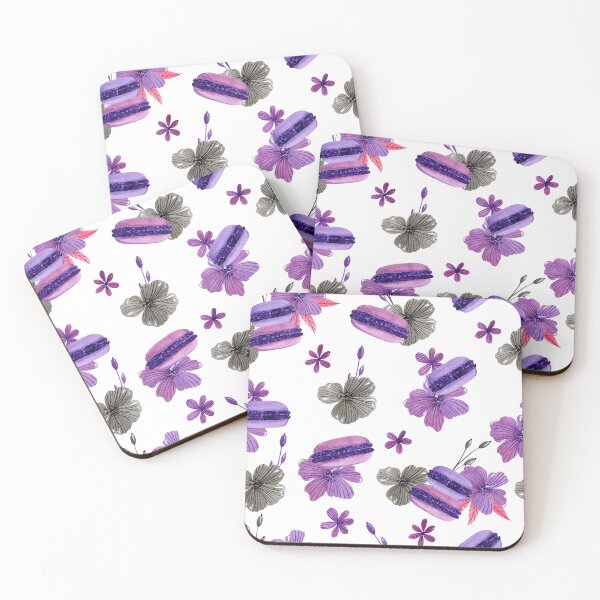 Item preview, Pretty lavender macarons designed and sold by pinkyfish1010.