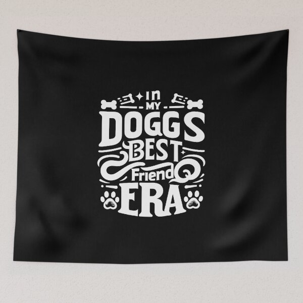 Item preview, In My Dogs Best friend Era Dog Owner Puppy Lover Women Mom Life T-Shirt designed and sold by MAPDDesigns.