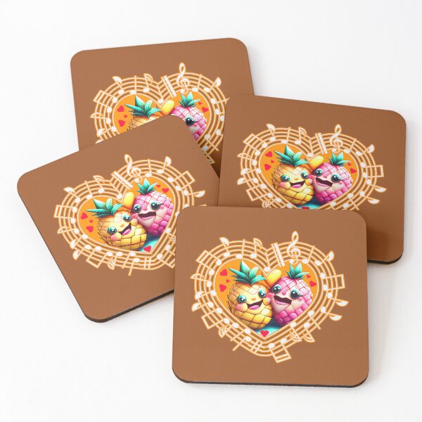 Item preview, Adorable singing pineapples designed and sold by Artbellachi.