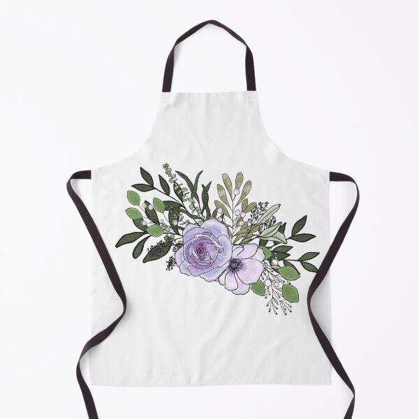 Item preview, Purple Roses Spray Bouquet designed and sold by HeidiMyersArt.