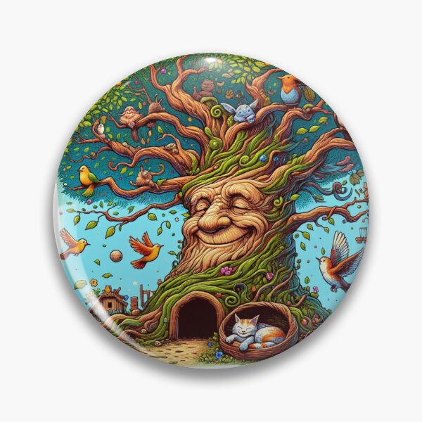 Item preview, Happy Tree Man designed and sold by NickDZigns.