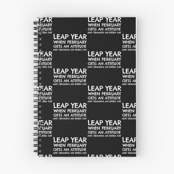 Item preview, Funny leap year design - When February Gets an Attitude and Demands an Extra Day designed and sold by NeaftyFinds.