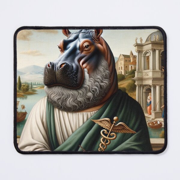 Item preview, Hippocrates designed and sold by Labcoat Legends.