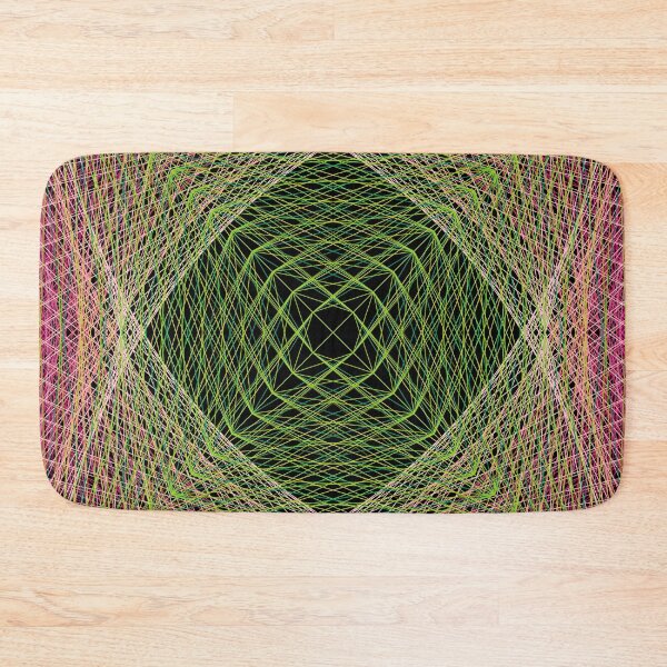 Item preview, Rectangular Pattern #5 Morph C [13496-GreensPinks-BB] designed and sold by LottMultimedia.